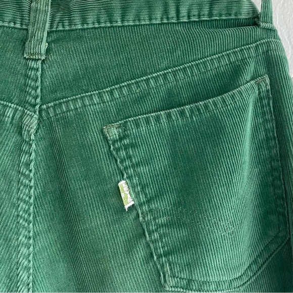 Vintage 70s Levi’s Big E Corduroy Flare Bootcut Pants - Picture 3 of 6